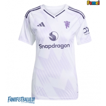 Manchester United Tricou Fotbal Replică 2025-26 Femei Deplasare
